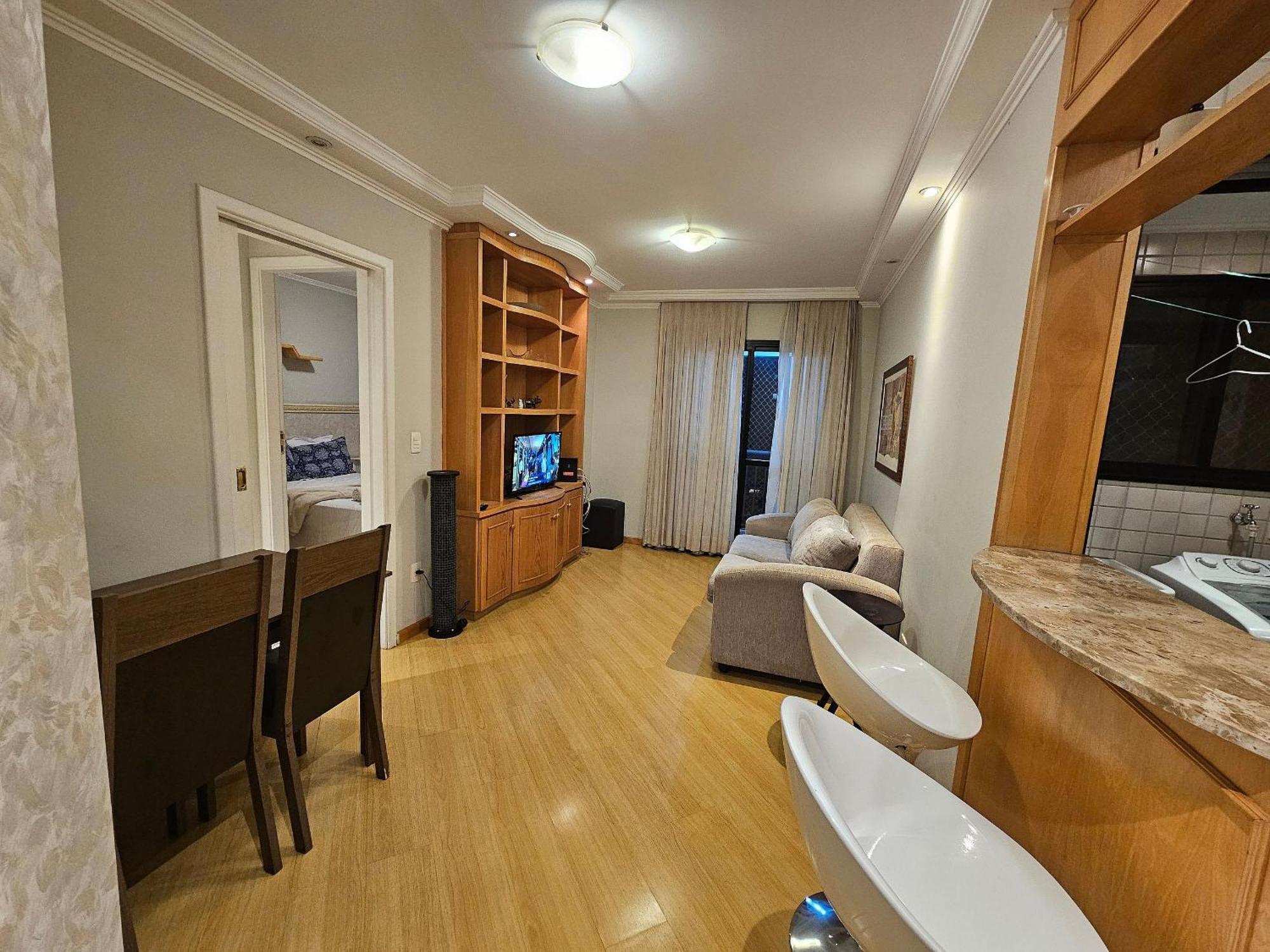 Flat Apart/Hotel Com Uma Suite E Cozinha Completa Sao Paulo Exterior photo