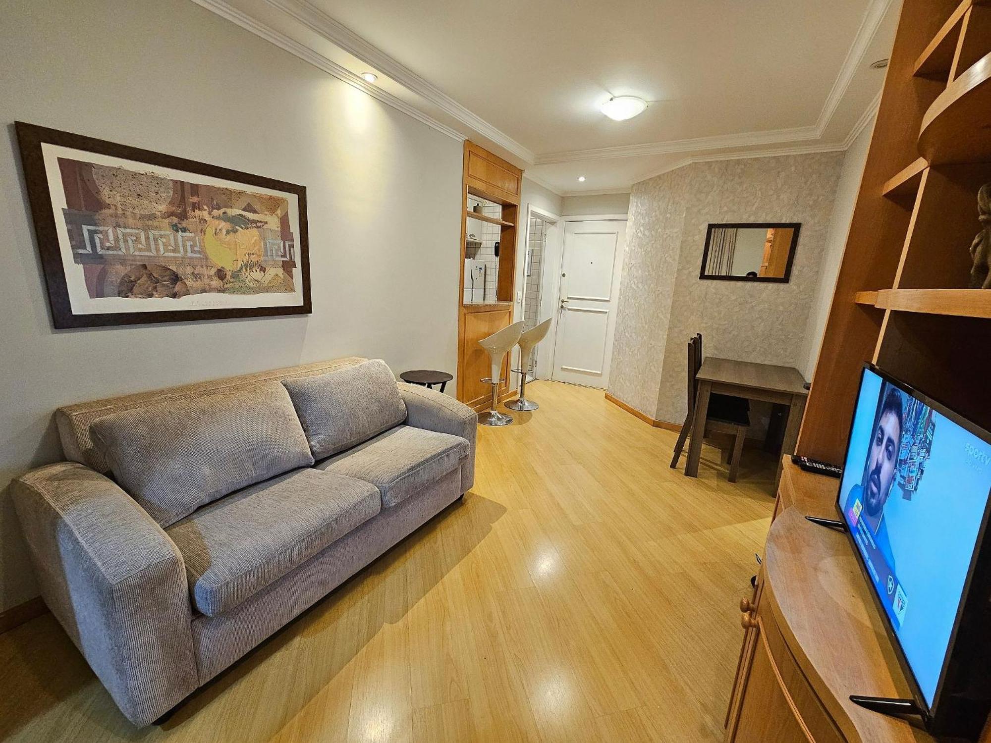 Flat Apart/Hotel Com Uma Suite E Cozinha Completa Sao Paulo Exterior photo